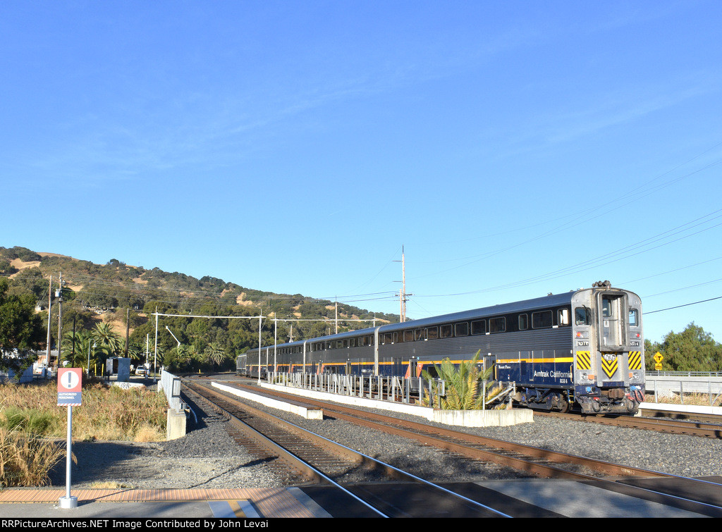 Train # 529 heads away from MTZ 